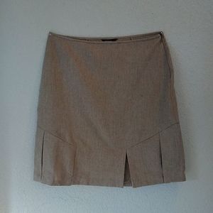 Wool blend skirt